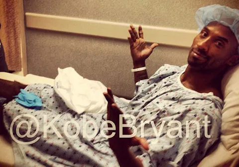 Kobe Bryant opéré