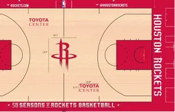 Un nouveau parquet pour les Rockets