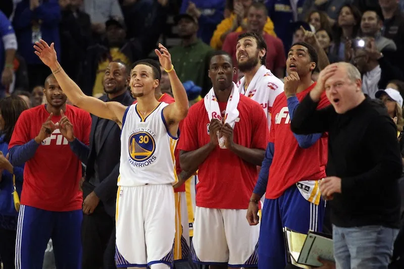 Golden State - Sacramento : Klay Thompson dans la légende