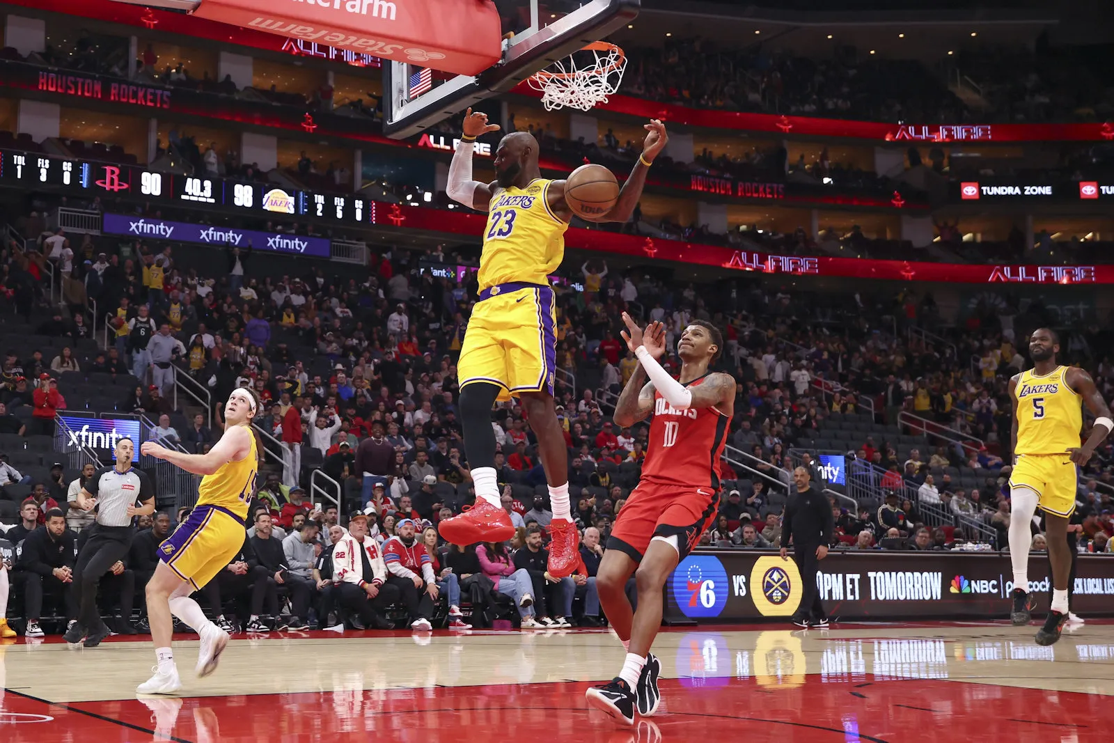 lebron james lakers