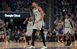 Victor Wembanyama (41 points, 18 rebonds) surclasse les Warriors