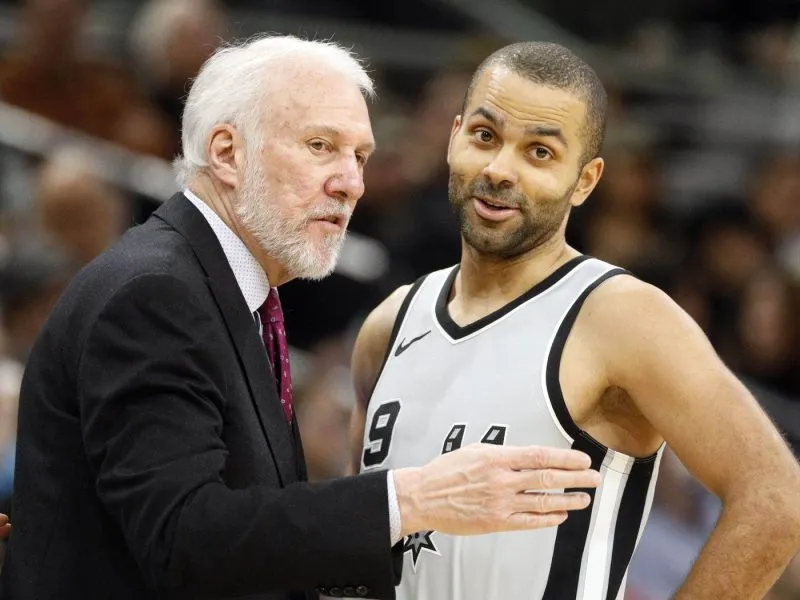 Gregg Popovich Tony Parker