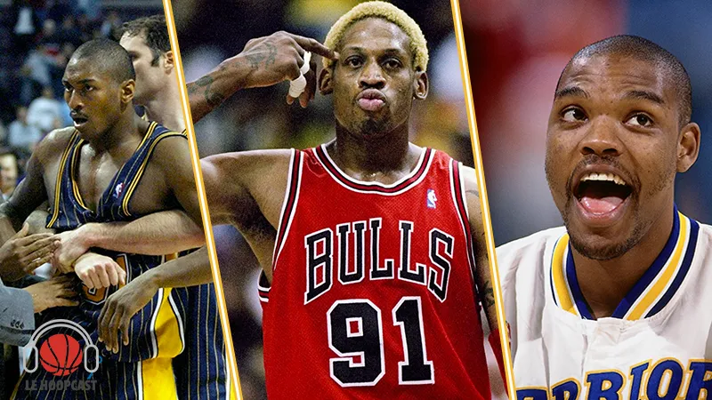 after hoop fous artest rodman