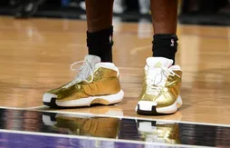 La soirée des shoes en or qui brillent…