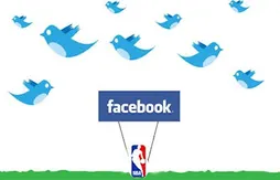 Facebook & Twitter : quels sont les joueurs et les équipes NBA les plus populaires ?