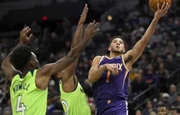 Devin Booker, bourreau des Wolves