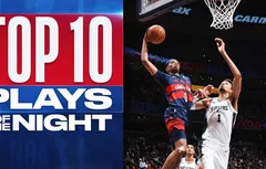 Le Top 10 de la nuit | Bilal Coulibaly monte sur Victor Wembanyama !