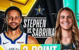 Stephen Curry et Sabrina Ionescu s’affronteront bien à 3-points !