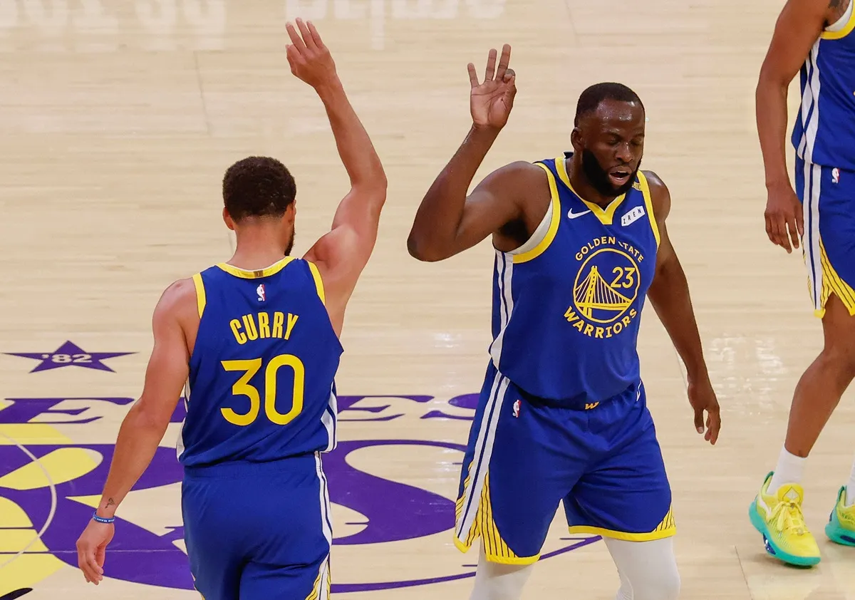 Stephen Curry et Draymond Green
