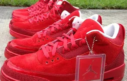 Jordan Brand : les Air Jordan I, II et III passent au rouge intégral