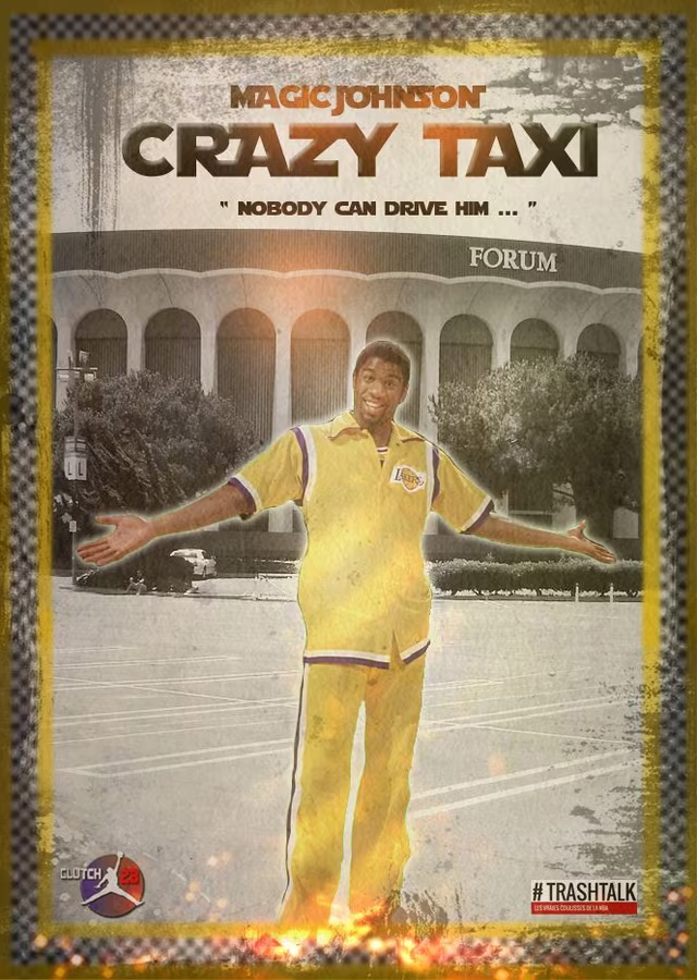magic johnson : crazy taxi