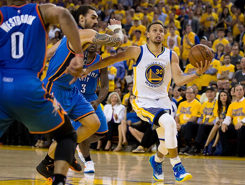 NBA: Playoffs-Oklahoma City Thunder at Golden State Warriors