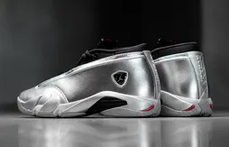 La Air Jordan 14 Low débarque en gris métal