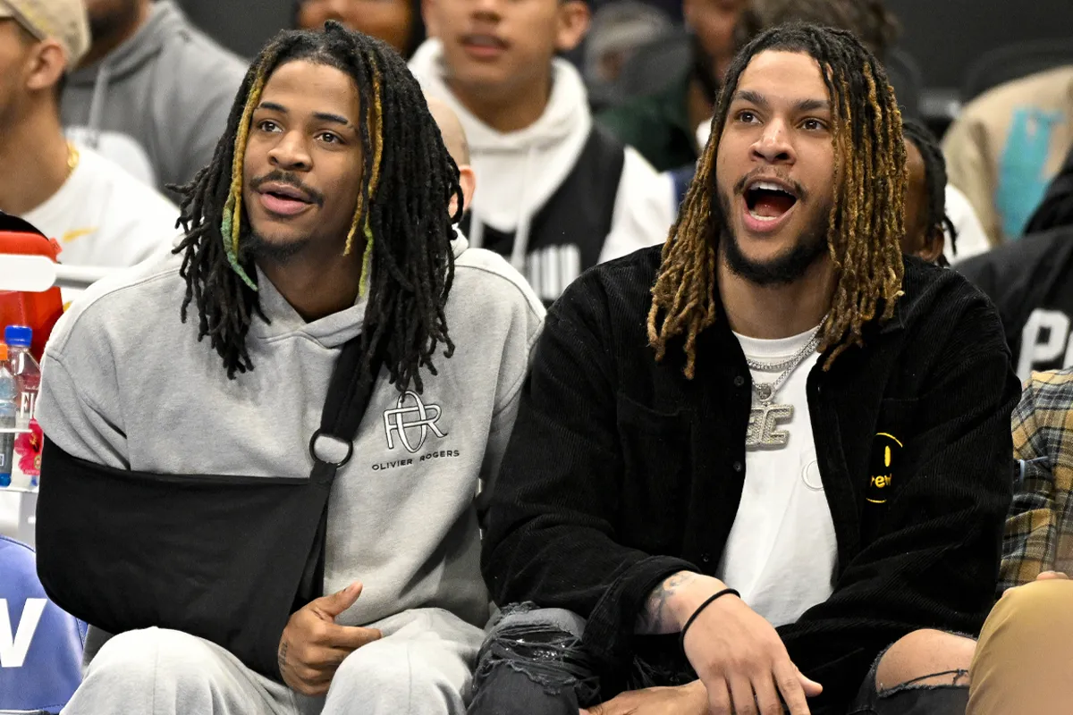 Ja Morant et Brandon Clarke