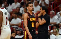 Trae Young frustré par l’arbitrage et la défense du Heat
