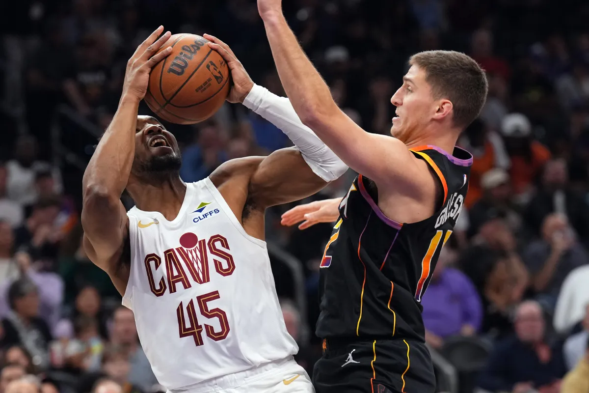 Donovan Mitchell avec les Cavaliers