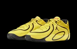 La Jordan Tatum 4 en mode « Black and Yellow »