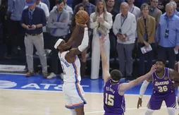 Le Thunder écrabouille les Lakers en une mi-temps