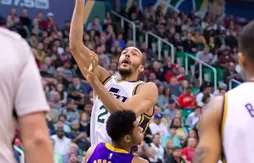Rudy Gobert (18 points, 18 rebonds, 5 contres) assomme les Lakers