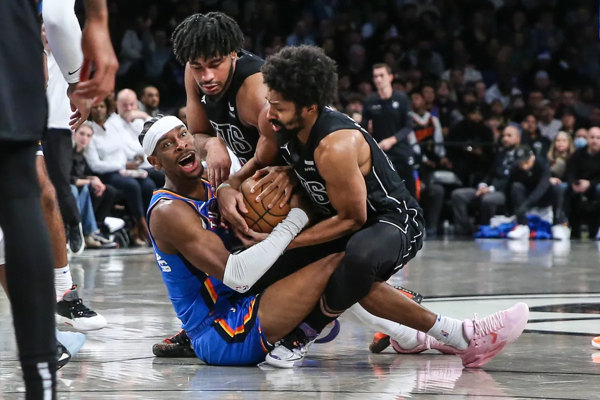 Les Nets face au Thunder