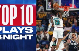 Le Top 10 de la nuit | Les Grizzlies se qualifient en faisant le show