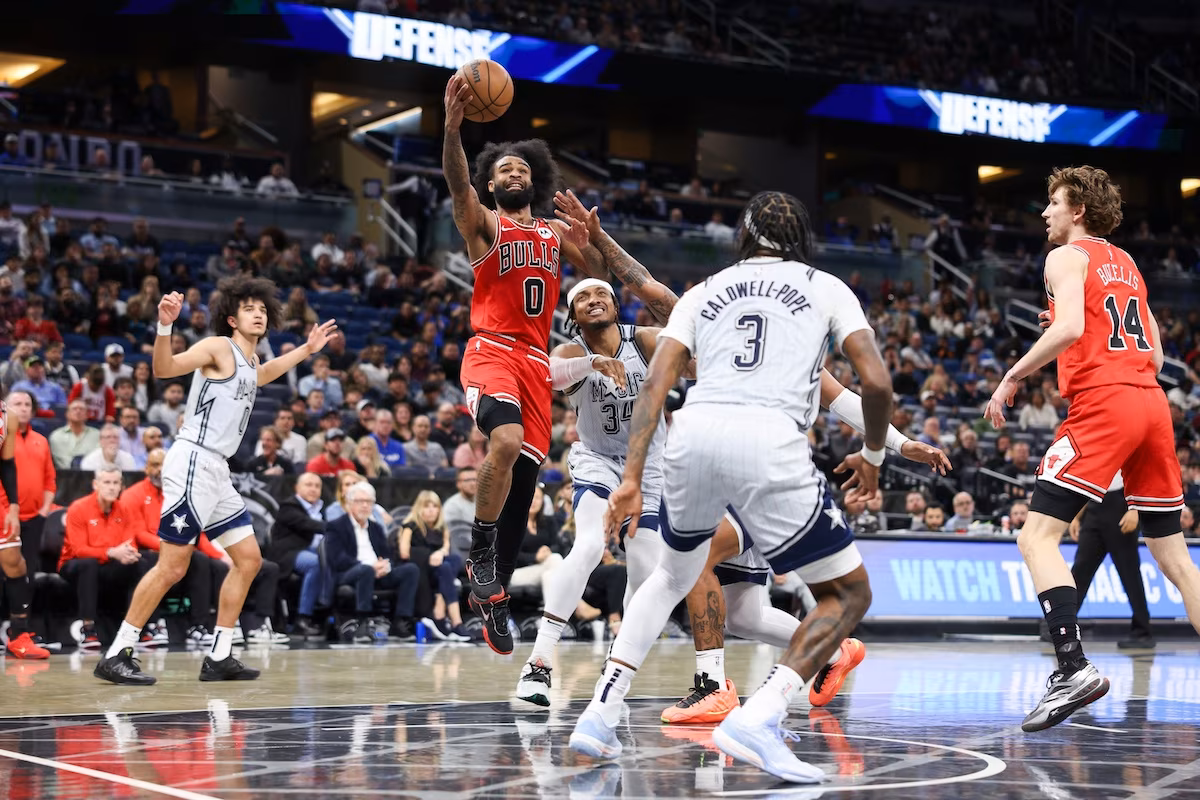 Coby White avec les Bulls