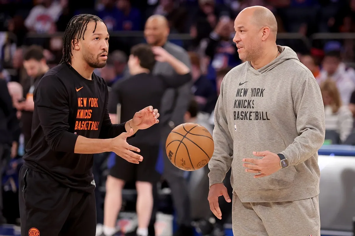 Jalen Brunson et Rick Brunson