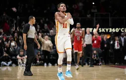 Trae Young ironise après son amende pour avoir célébré une victoire