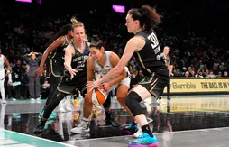 Playoffs WNBA | Breanna Stewart et le Liberty frappent fort d’entrée face aux Aces
