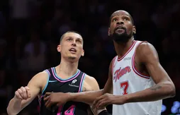 Juste un peu de chambrage entre Tyler Herro et Kevin Durant