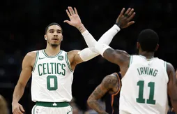 Kyrie Irving raconte sa relation unique avec ses “frères” Jayson Tatum et Jaylen Brown
