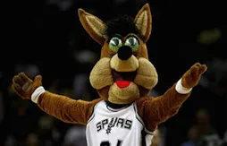 Les Spurs ont même gagné le trophée de la meilleure mascotte…