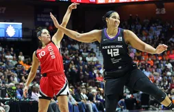 Les Las Vegas Aces enchaînent avec un hold-up face au Connecticut Sun