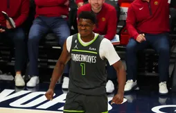 Anthony Edwards écope de 50 000 dollars d’amende