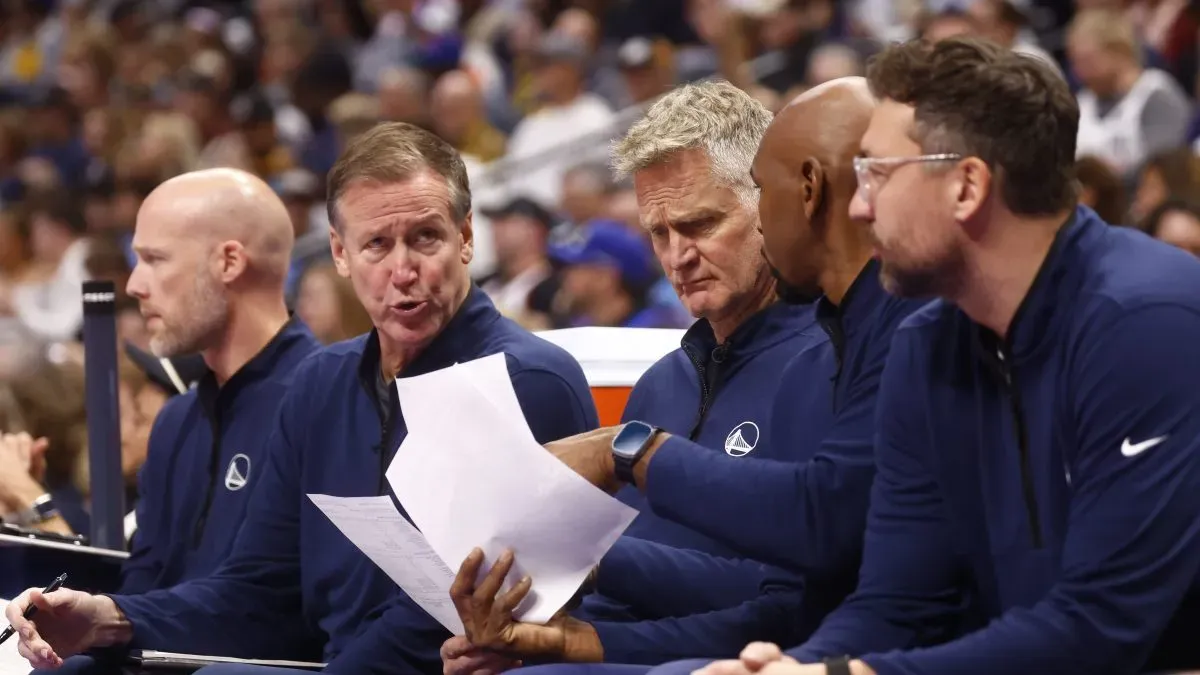 Steve Kerr avec les Warriors