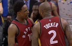 [Replay] Lance Stephenson provoque la colère des Raptors en fin de rencontre