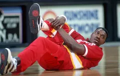 Le 14 mai 1987, les Sonics écartent un immense Hakeem Olajuwon