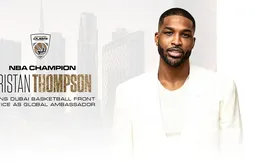 Tristan Thompson devient ambassadeur du Dubaï Basketball