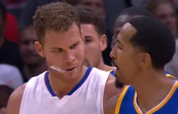 Shaun Livingston agacé par Blake Griffin