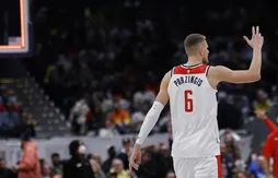 Kristaps Porzingis bien dans son basket avec les Wizards