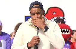 Vince Carter en larmes à Toronto