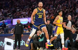 Stephen Curry et les Warriors ne font qu’une bouchée des Lakers