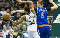 Vente de maillots : Kristaps Porzingis et Giannis Antetokounmpo en hausse