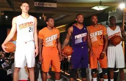 Les Suns présentent leurs trois nouveaux maillots