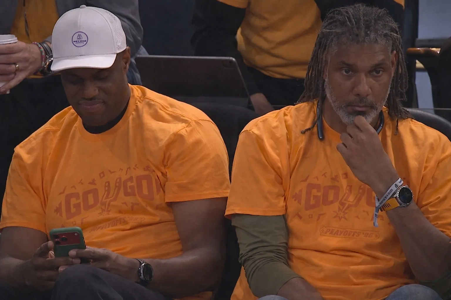 Tim Duncan et David Robinson