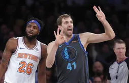 Dirk Nowitzki se souviendra “toute sa vie” de l’accueil du Madison Square Garden