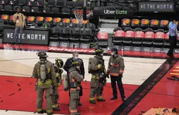Le match Toronto – Indiana interrompu après un début d’incendie