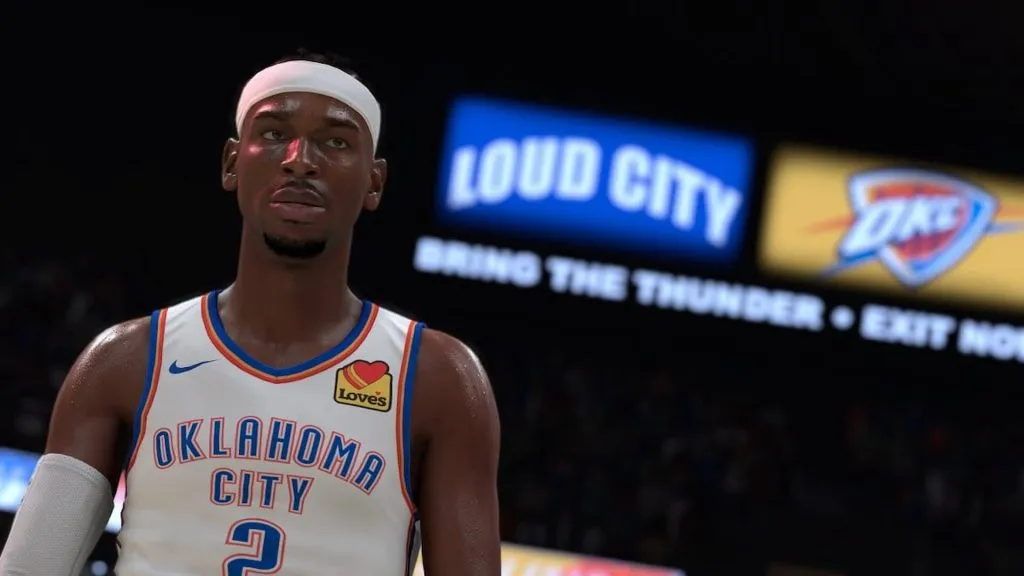 Shai Gilgeous-Alexander sur NBA 2K26