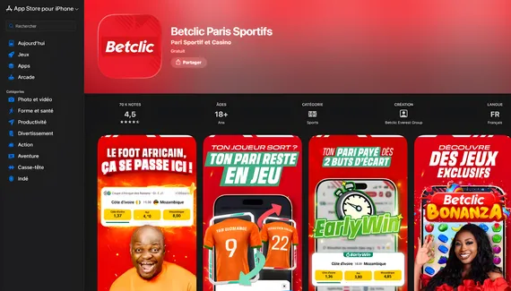 Betclic app