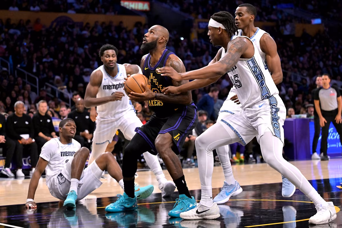 LeBron James et les Lakers